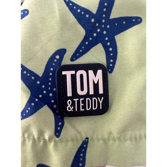 TOM & TEDDY Size 7 - 8 Bathing Suit Swim Suit Swim Trunks Board Shorts - Picture 2 of 6